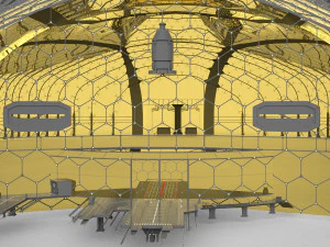 Barrier city 3D Model