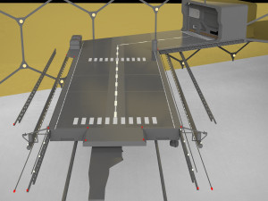 Barrier city 3D Model