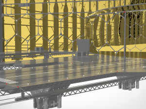 Barrier city 3D Model