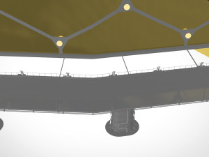 Barrier city 3D Model