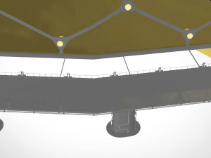 Barrier city 3D Model