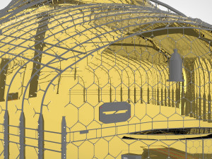Barrier city 3D Model