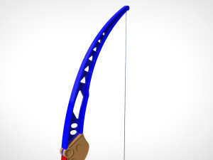 Toy bow and arrow dart playset 3D 모델