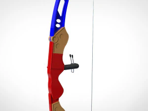 Toy bow and arrow dart playset 3D Model