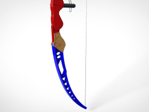Toy bow and arrow dart playset 3D 모델