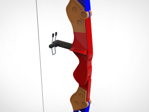Toy bow and arrow dart playset 3D 모델