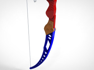 Toy bow and arrow dart playset 3D 모델
