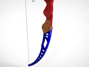 Toy bow and arrow dart playset 3D Model