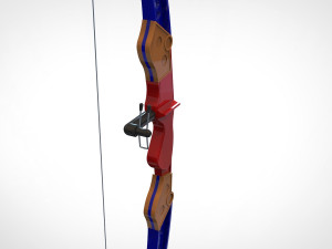 Toy bow and arrow dart playset 3D 모델