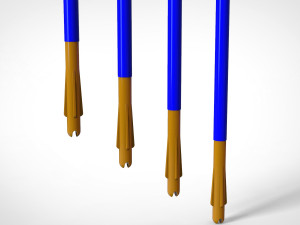 Toy bow and arrow dart playset 3D 모델