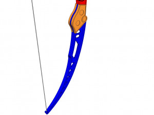 Toy bow and arrow dart playset 3D 모델