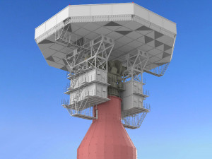 radar station krona 3D Model