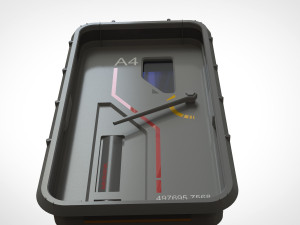 Sci fi door 14 Modelo 3D