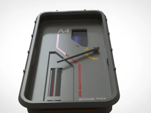 Sci fi door 14 3D Model