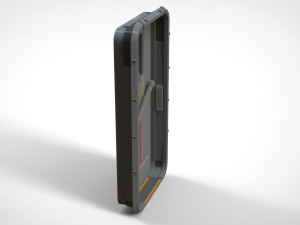 Sci fi door 14 Modelo 3D