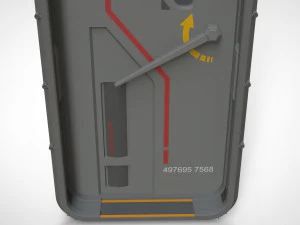 Sci fi door 14 3D Model