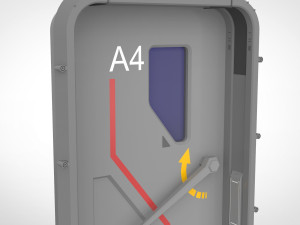 Sci fi door 14 Modelo 3D