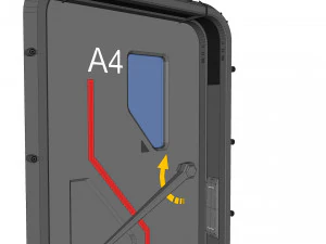 Sci fi door 14 3D Model
