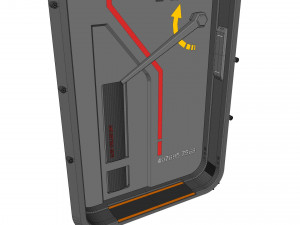 Sci fi door 14 Modelo 3D