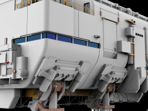 Sci-fi architecture 6 3D Model