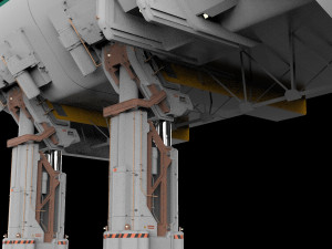 Sci-fi architecture 6 3D Model