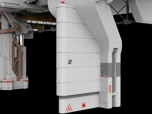 Sci-fi architecture 6 3D Model