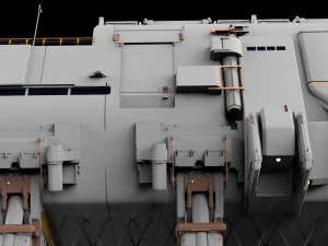 Sci-fi architecture 6 3D Model