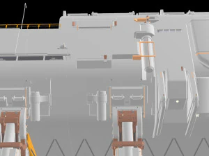 Sci-fi architecture 6 3D Model
