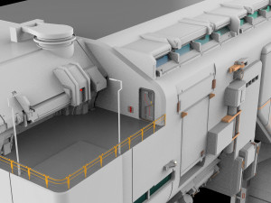 Sci-fi architecture 6 3D Model