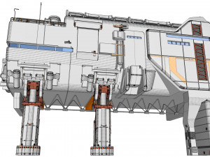 Sci-fi architecture 6 3D Model