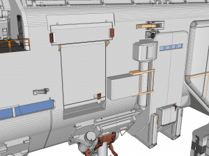 Sci-fi architecture 6 3D Model