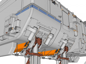 Sci-fi architecture 6 3D Model
