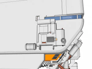 Sci-fi architecture 6 3D Model