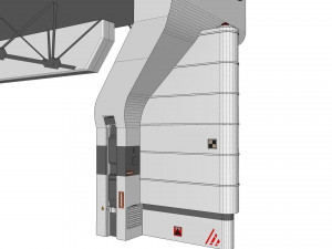 Sci-fi architecture 6 3D Model