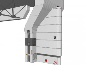 Sci-fi architecture 6 3D Model