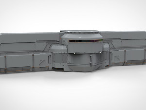 Sci-fi architecture kitbash 22 3D मॉडल