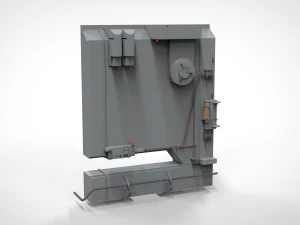 Sci-fi architecture kitbash 22 3D Model