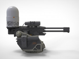 Turret 4 3D Model