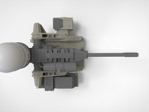 Turret 4 3D Model