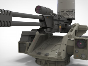 Turret 4 3D Model