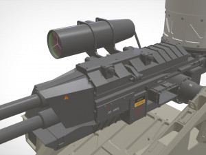 Turret 4 3D Model