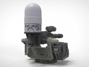 Turret 4 3D Model