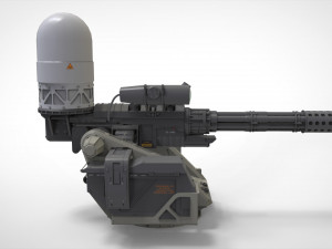 Turret 4 3D Model