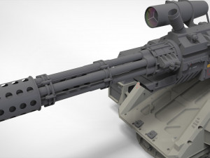 Turret 4 3D Model