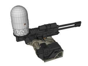 Turret 4 3D Model