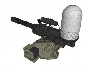 Turret 4 3D Model