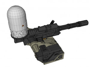 Turret 4 3D Model