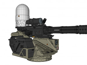 Turret 4 3D Model