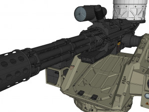 Turret 4 3D Model