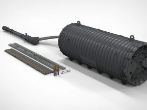 Vengador Gau-8 Modelo 3D